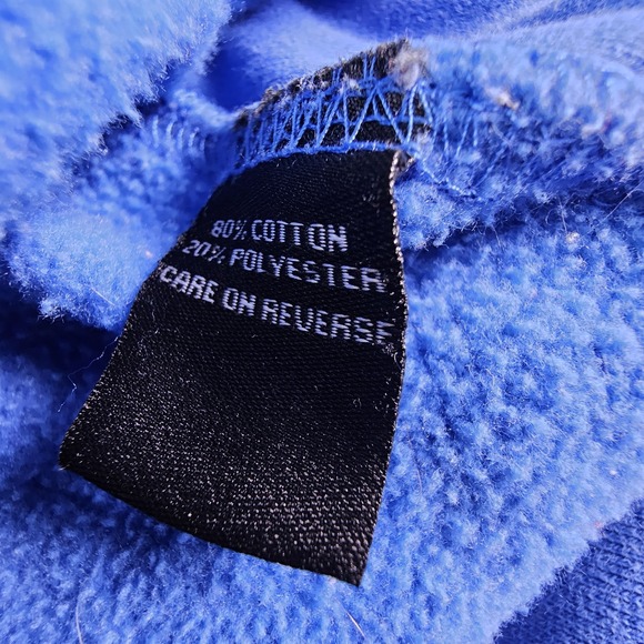 The Black Dog Hoodie Mens XS Blue Legacy Collection Dog Graphic Pullover Sweater - Picture 6 of 10